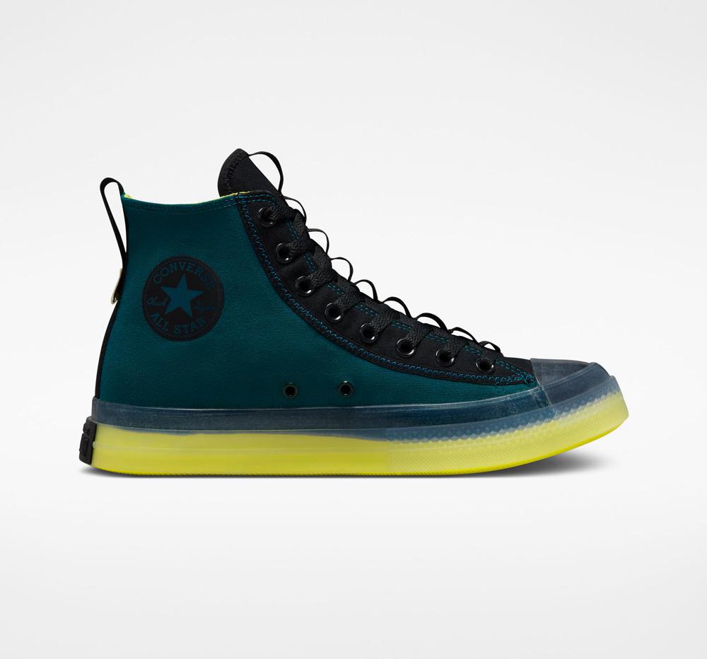 Converse turquesa bajas fashion