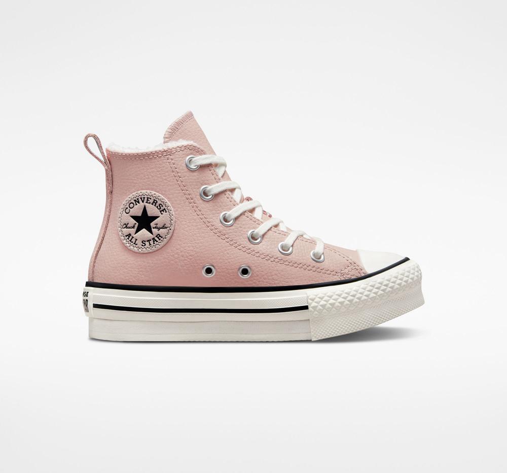 Converse niña clearance cuero