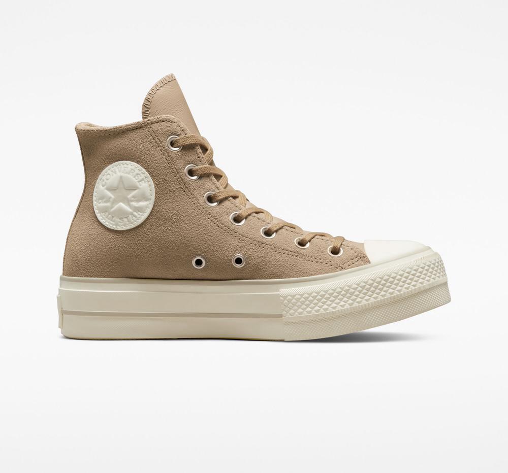 Converse shops kaki mujer