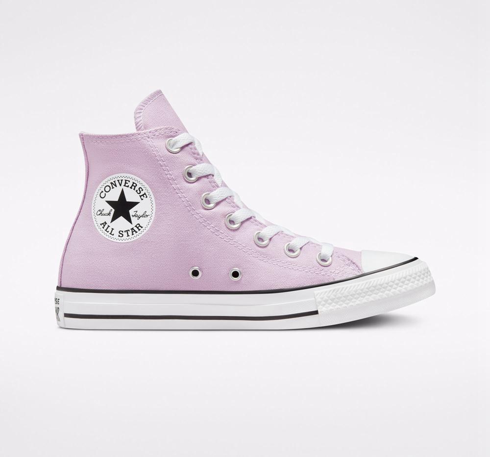 Converse moradas y clearance negras