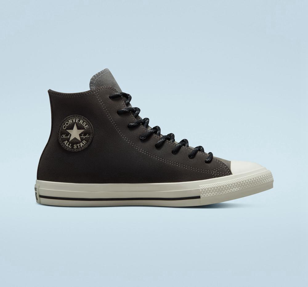 Converse negras outlet gamuza